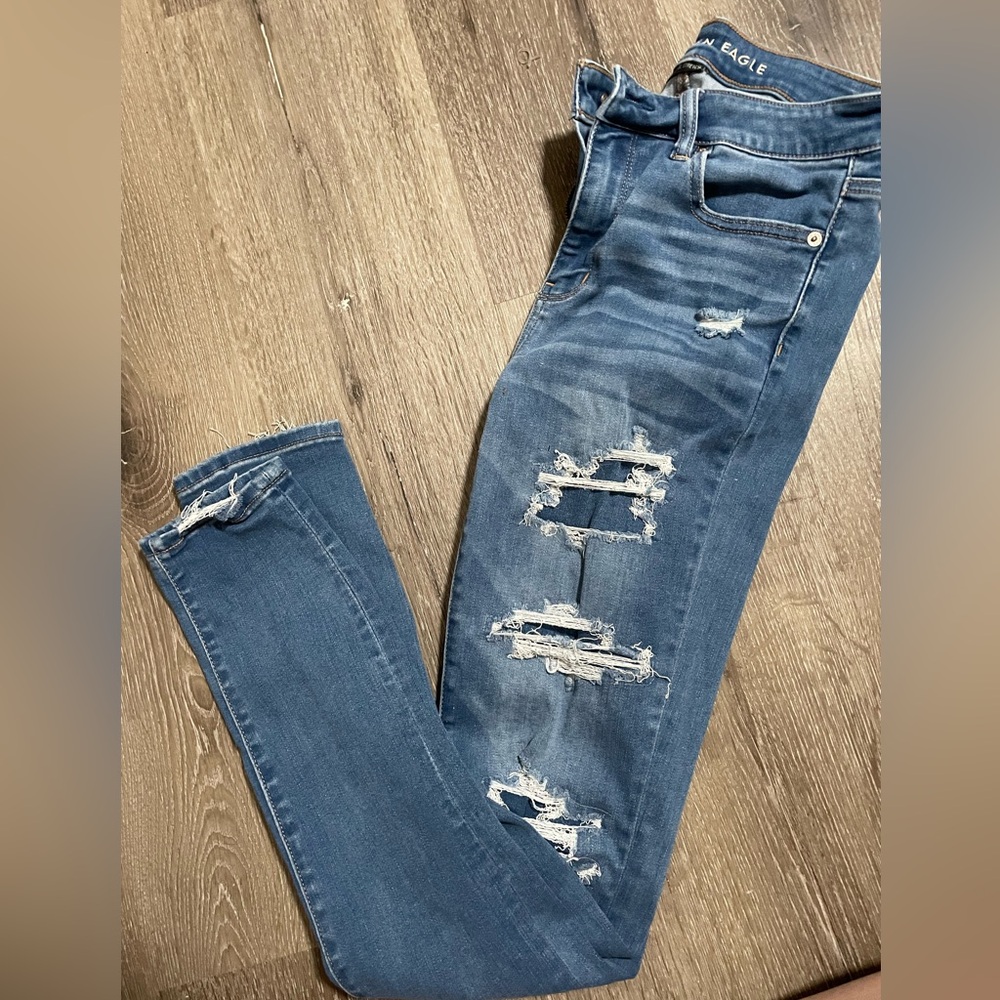 American eagle next level stretch high rise jegging